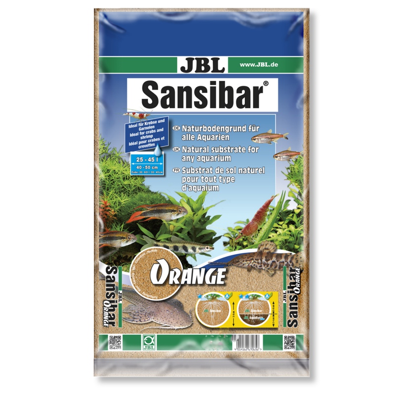 JBL Sansibar Orange 5kg - fine substrate